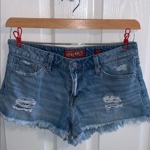 Lucky Brand Cut-Off Jean Shorts